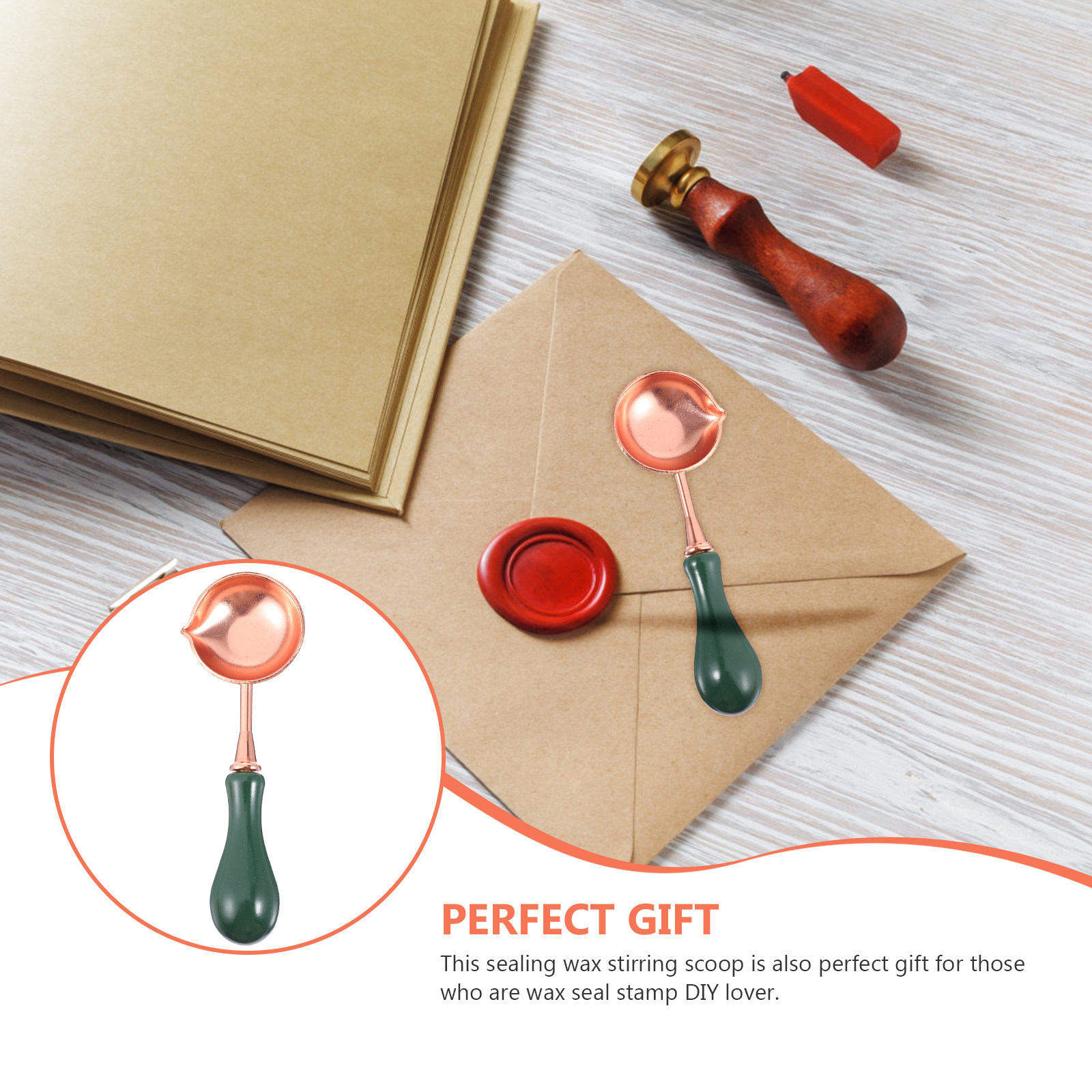 ملعقة لصق الشمع على المغلفات – - مراجعة Wedding Envelopes وسعره