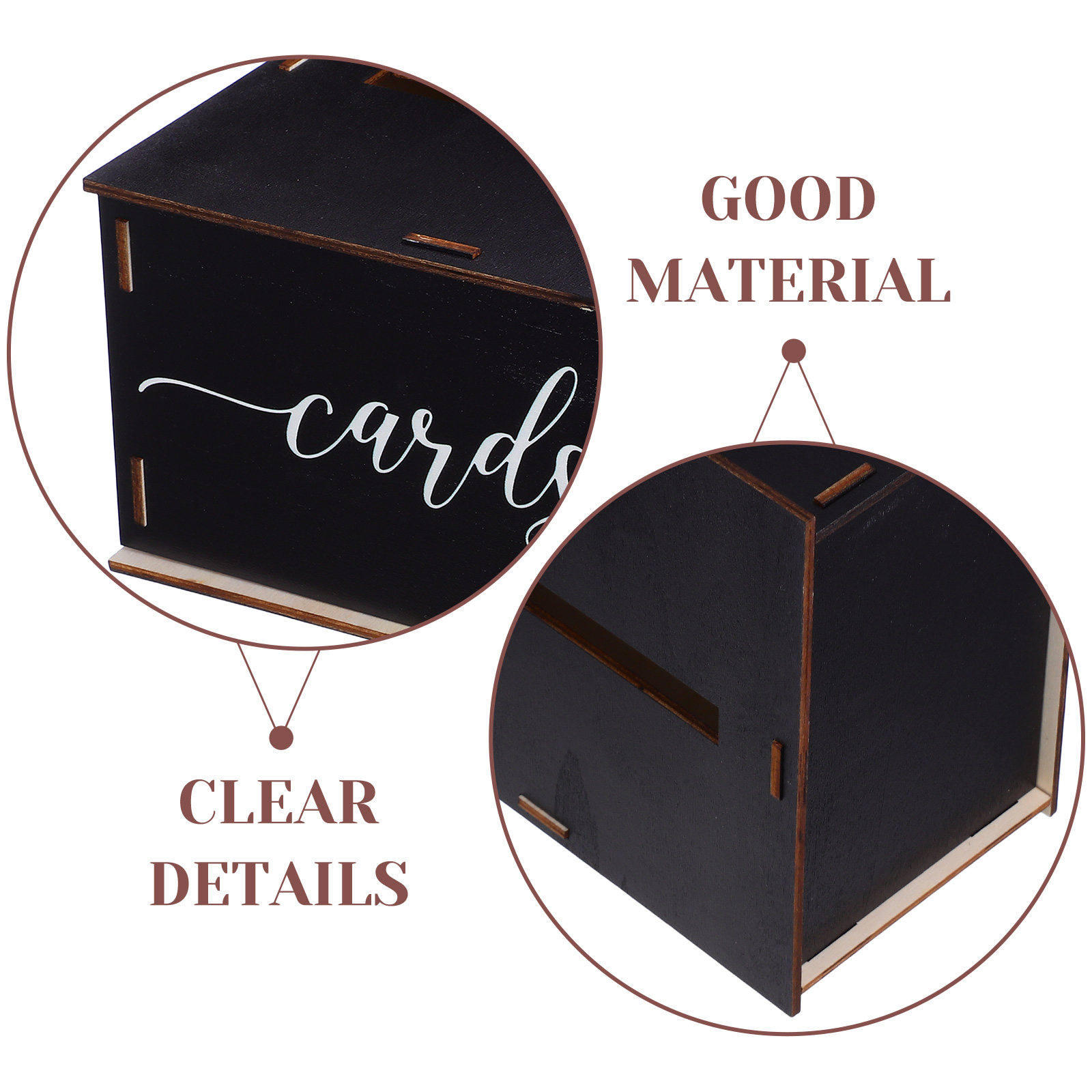 صندوق بطاقات زفاف خشبي بتصميم  - مراجعة Wedding Card Box وسعره