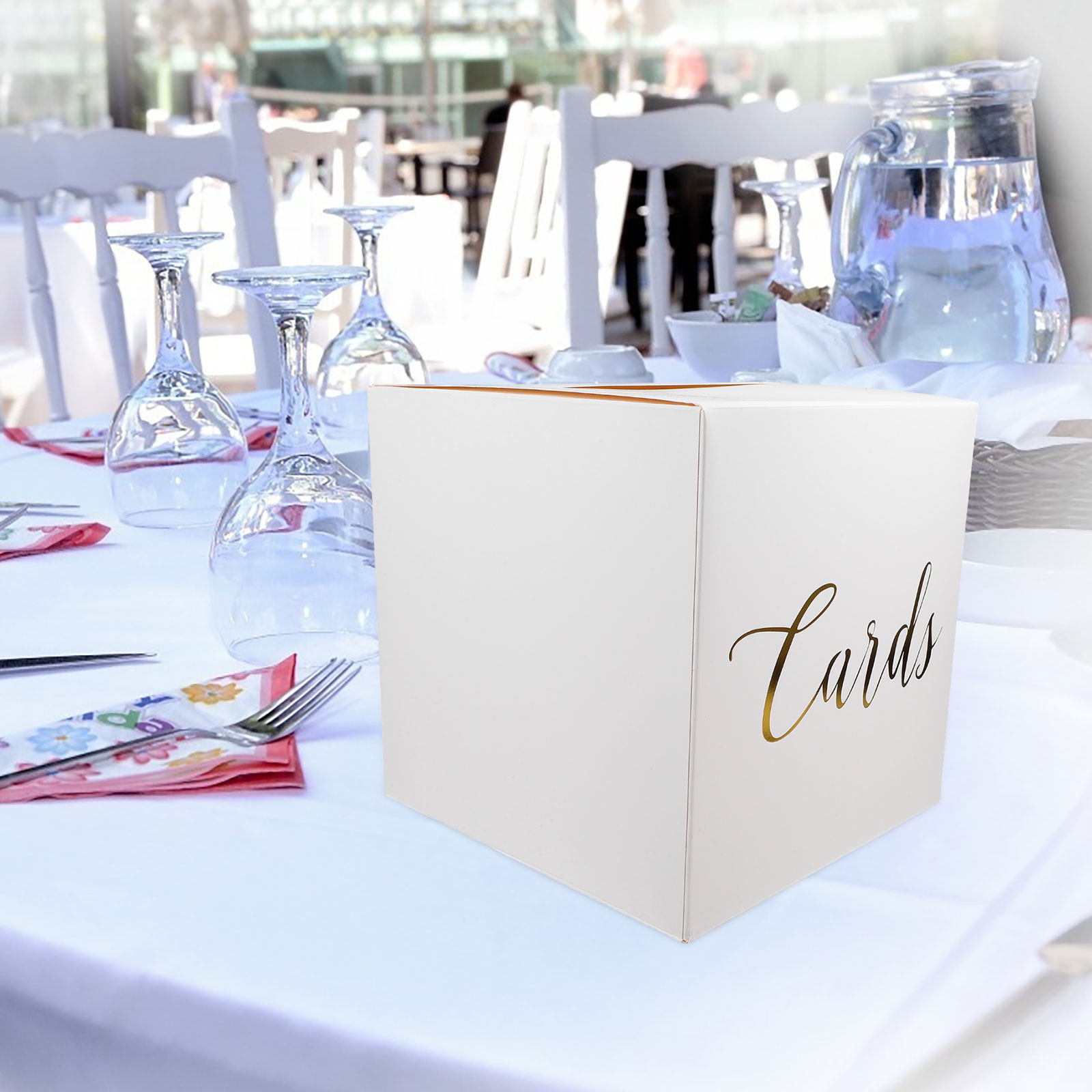 مجموعة واحدة من صناديق بطاقات  - مراجعة Wedding Card Box وسعره